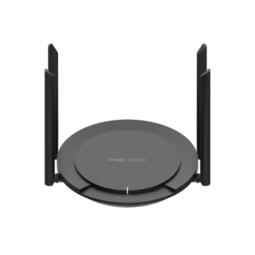 Ruijie RG-EW300 Pro 300Mbps Smart WiFi Router Price in BD - White smart desktop router with 4 high-gain antennas