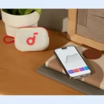 Anker Soundcore Select 4 Go Bluetooth Speaker units shown in multiple vibrant colors including green white blue black and purple showcasing their compact rounded rectangular shape fabric loop cords and prominent soundcore logo layout