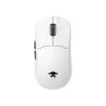 Havit Starblaze-2 Gaming Mouse with RGB Dock Price in BD - Front view of Havit Starblaze-2 tri-mode gaming mouse sitting on its RGB charging dock