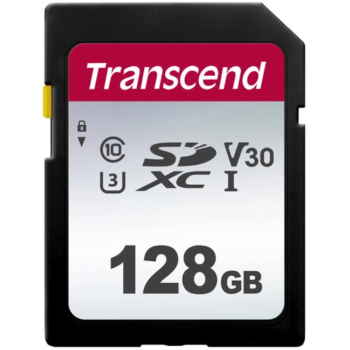 Transcend 128GB 100Mbps UHS-I SD 300S Memory Card TS128GSDC300S