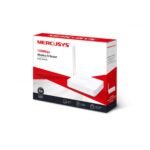Mercusys MW155R 150 Mbps Wireless N Wifi Router Price in BD - Compact white single-antenna wireless router design.