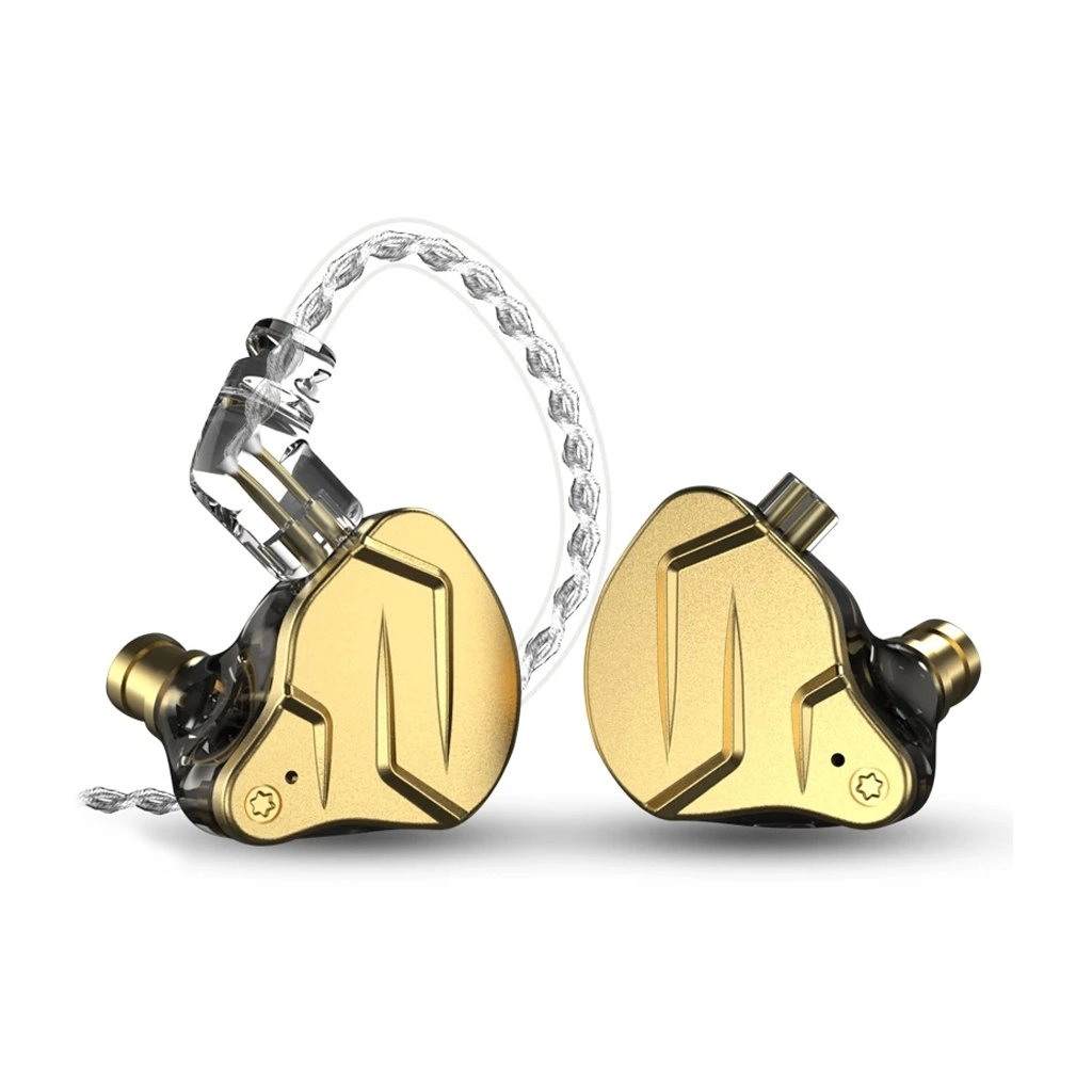 KZ ZSN Pro X Hybrid Technology In-Ear Monitor Earphone Black Gold