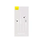 Baseus Encok H17 3.5mm Lateral In-Ear Wired Earphone White Original