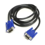 Havit 5 Meter VGA Male to Male Cable Price in BD - Long coiled black Havit 5-meter VGA male to male cable with blue connectors