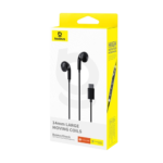 Baseus Encok CZ17 Semi-In-Ear Wired Type-C Earphone Cluster Black Original