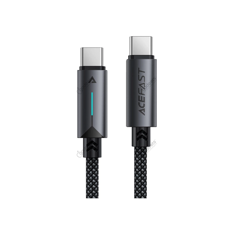 ACEFAST-C19-03-60W-Type-C-Cable---1 ACEFAST C19-03 60W Type-C Cable Price in BD - Front view of ACEFAST C19-03 1.2m 60W braided Type-C cable