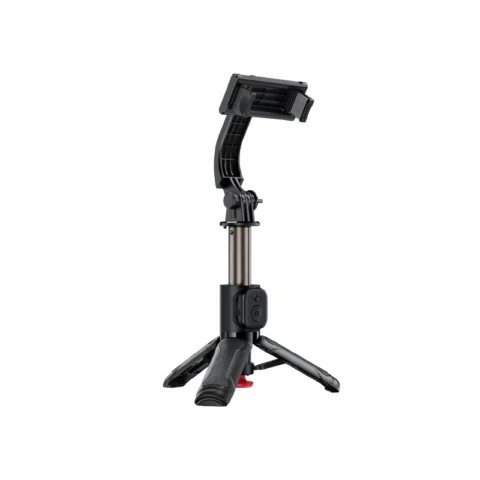 ACEFAST E43 Selfie Stick with Tripod Price in BD - Front view of ACEFAST E43 extendable selfie stick tripod with wireless remote