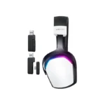 ACEFAST H11 Wireless Gaming Headset Price in BD - Front view of ACEFAST H11 wireless gaming headset with detachable microphone