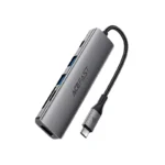 ACEFAST J18 6-in-1 USB-C to USB Hub Price in BD - Front view of ACEFAST J18 6-in-1 multi-port Type-C hub