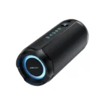 ACEFAST K12 Air Portable Wireless Speaker Price in BD - Front view of ACEFAST K12 Air portable speaker with lanyard and RGB lights