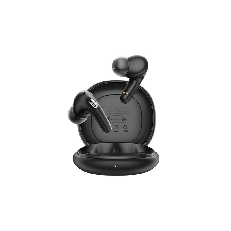 ACEFAST-W3-ANC-TWS-Earbudssds-7091 ACEFAST W3 ANC TWS Earbuds Price in BD - Front view of ACEFAST W3 active noise canceling true wireless earbuds with charging case