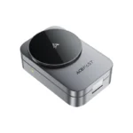 ACEFAST E22 3-in-1 Desktop Wireless Charging Station Price in BD - Front view of ACEFAST E22 22.5W 3-in-1 wireless charger stand
