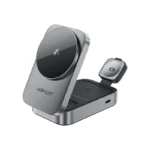 ACEFAST E22 3-in-1 Desktop Wireless Charging Station Price in BD - Front view of ACEFAST E22 22.5W 3-in-1 wireless charger stand