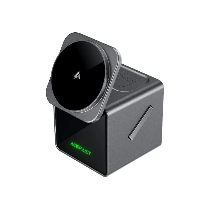 Acefast-E34-Magnetic-wireless-charger-a-6097 ACEFAST E34 Magnetic Wireless Charger Price in BD - Front view of ACEFAST E34 ultra-thin magnetic wireless charging pad