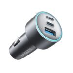 Anker 335 67W 3 Port Fast Charging Car Charger Black