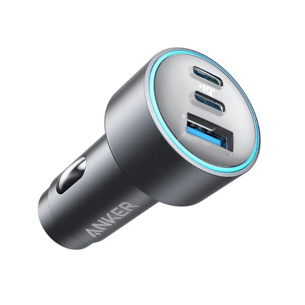 Anker 335 67W 3 Port Fast Charging Car Charger Black