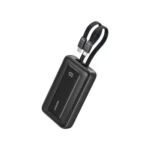 Anker Zolo A1681 20000mAh 30W Power Bank Price in Bangladesh - Portable fast charger with attached Type-C and Lightning cables and digital display