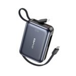 Awei C03 20000mAh 45W Power Bank with Built-in Cables Price in Bangladesh - Fast charging portable battery with integrated cords