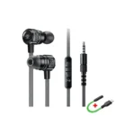 Plextone G20 Mark IV Dual Input Gaming Earphone Black