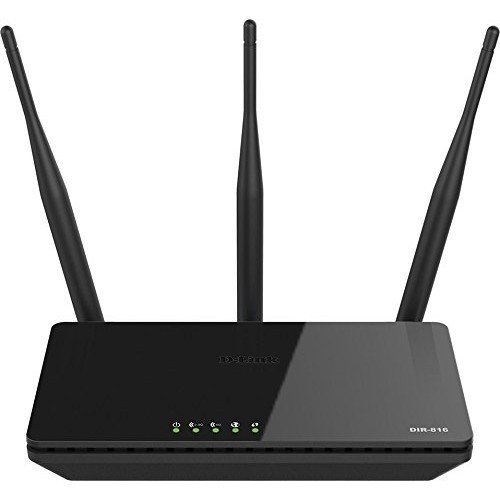 D-Link DIR-816 Wireless AC750 Dual Band Router Price in BD - Black D-Link DIR-816 AC750 dual band router with three external high-gain antennas.