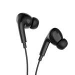 Hoco M111 Pro 8 Pin In-Ear Call Gaming Wired 1.2m Earphone-Black - Image 2