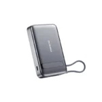 Foneng PX152 10000mAh Qi2 35W Wireless Power Bank Price in Bangladesh - Qi2 magnetic portable charger with built-in cable and stand