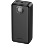 Foneng PX103 30000mAh 22.5W Power Bank with 3 Outputs Price in Bangladesh - Heavy-duty high-capacity portable charger with digital display