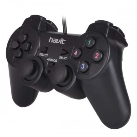 Havit HV-G69 USB with Vibration Gamepad Price in BD - Front view of Havit HV-G69 USB vibration PC gaming controller
