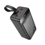 HOCO J123C Element 60000mAh Power Bank Price in Bangladesh - Massive high-capacity portable charger with digital display and LED lamp