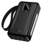 Hoco J173 Jingyao 22.5W+PD20W 20000mAh Power Bank Price in Bangladesh - High-capacity portable charger with four built-in cables and digital display