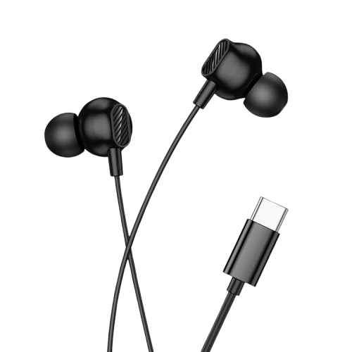 Hoco-M117-Victory-Type-C-Universal-Earphones-with-Mic-1-removebg-preview Hoco M117 Victory Type-C Universal Digital Earphone Black Original