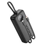 Hoco J132A Sabio 20000mAh Power Bank Price in Bangladesh - High-capacity portable battery pack with dual outputs and inputs