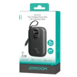 Joyroom JR-PBF18 22.5W Fast Charging Power Bank 10000mAh Price in Bangladesh - Portable charger with built-in Lightning cable and digital display