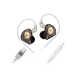 KZ EDX Pro 2 High-Performance Dynamic In-Ear Monitor Earphone Black Original