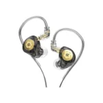 KZ EDX Pro In-Ear Hi-Fi Monitor Earphone with Microphone Black