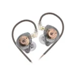 KZ EDX Pro X High-Performance Dynamic In-Ear Monitor Earphone Transparent Black