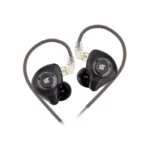 KZ EDX Pro X High-Performance Dynamic In-Ear Monitor Earphone Transparent Black