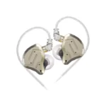KZ ZSN Pro 2 Hybrid Technology In-Ear Monitor Earphone Black Silver