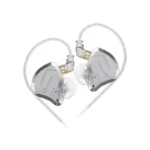 KZ ZSN Pro 2 Hybrid Technology In-Ear Monitor Earphone Black Silver