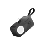 Momax 1-Power X Pro Mini⁺ 5000mAh Power Bank Price in Bangladesh - Compact foldable plug portable charger with built-in cable and Apple Watch charger