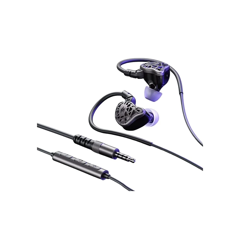 Plextone G31 Venom Tactical Gaming Earphone Black Original