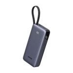 UGREEN PB536 Nexode 45W 20000mAh Power Bank with Built-in Cable Price in Bangladesh - Space Gray portable fast charger with digital display