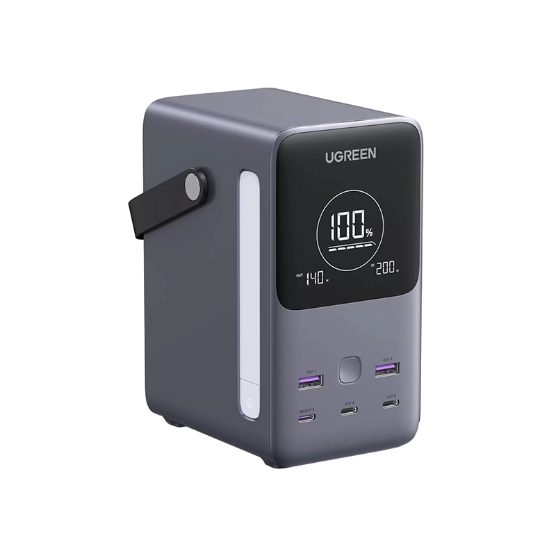 Ugreen PB770 300W 48000mAh LiFePO4 Power Bank Price in Bangladesh - Industrial portable power station with AC outlet and smart display