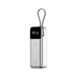 WiWU PM201 Power Mega 240W Fast Charge Power Bank Price in Bangladesh - High-capacity 27000mAh laptop power bank with TFT display