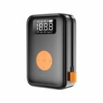 WiWU WI-AI003 Portable Cordless Tire Inflator Price in Bangladesh - Smart electric air compressor with digital display and auto-stop