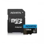 Adata 128GB Micro SD Class-10 UHS-I Memory Card With Adapter Price in BD - Black micro SDXC card with full-size SD adapter