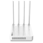 TOTOLINK A702R_V4 1200Mbps Dual Band WiFi Router Price in BD - White dual-band router design with four external antennas.