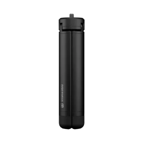 Insta360 All-Purpose Mini Tripod Price in BD - Compact black aluminum alloy table tripod with extendable legs for action cameras