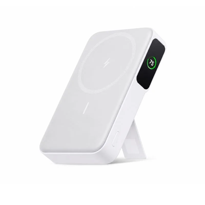 anker-nano-a110z-magnetic-power-bank-10000mah Anker Nano A110Z 10000mAh Magnetic Wireless Power Bank Price in Bangladesh - Portable charger with stand and digital display