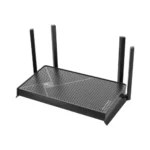 TP-Link Archer BE230 BE3600 Dual-Band WiFi 7 Router Price in BD - Black TP-Link Archer BE230 Wi-Fi 7 router with four external antennas.